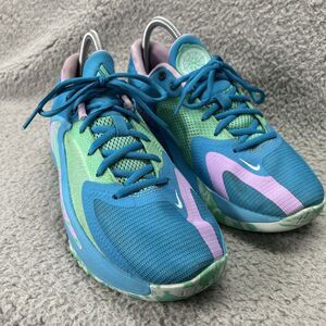 Nike Zoom Freak 4 Birthstone Size 7 Y Blue Running Shoes Sneakers DQ0553-400